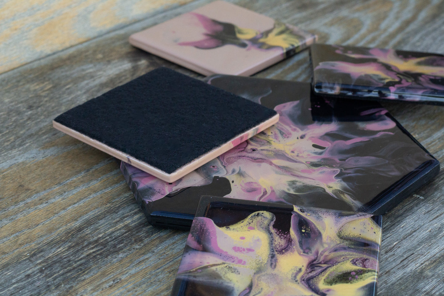 Dazing Peonies Coasters