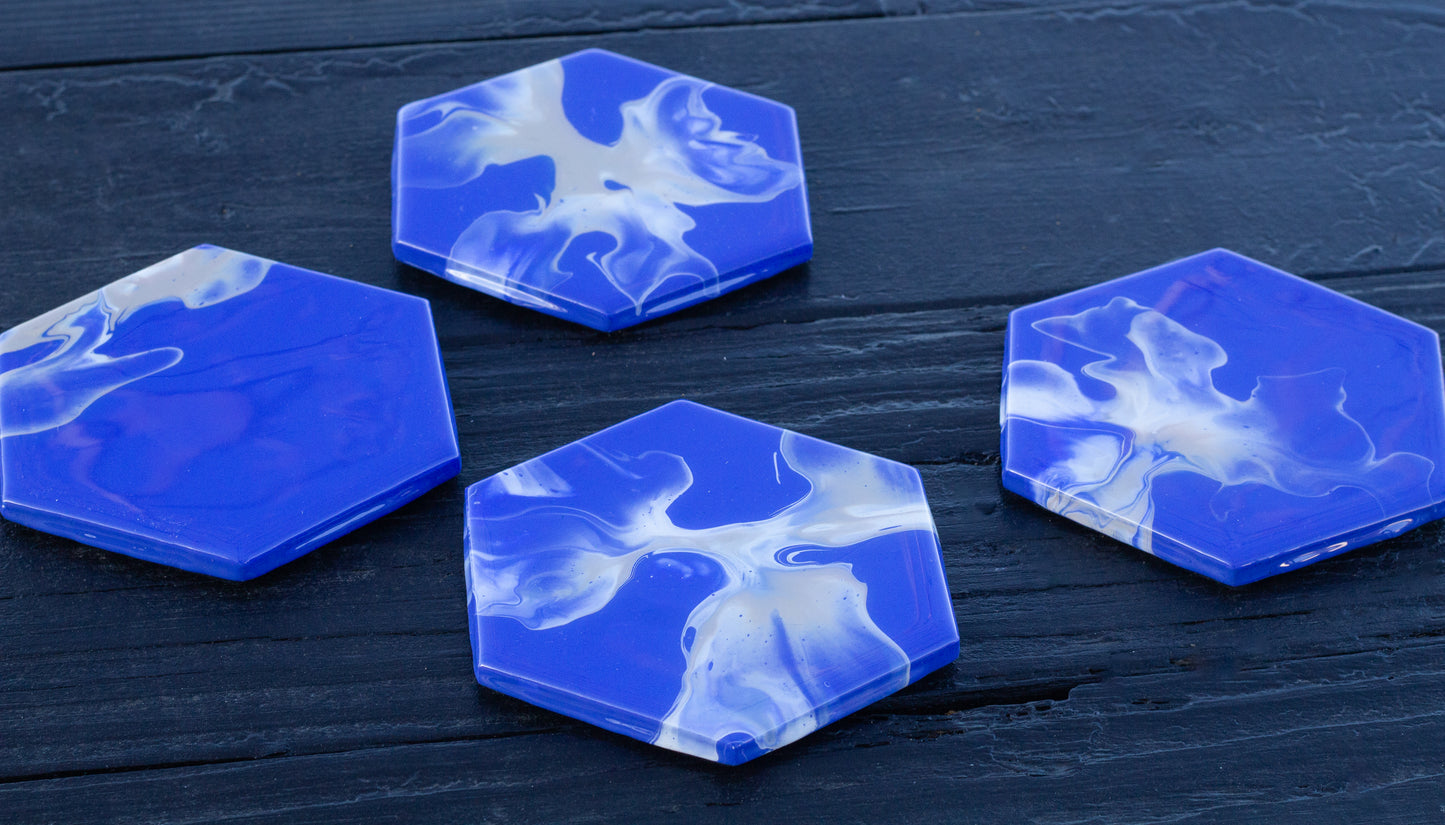 Calming Blues Coasters