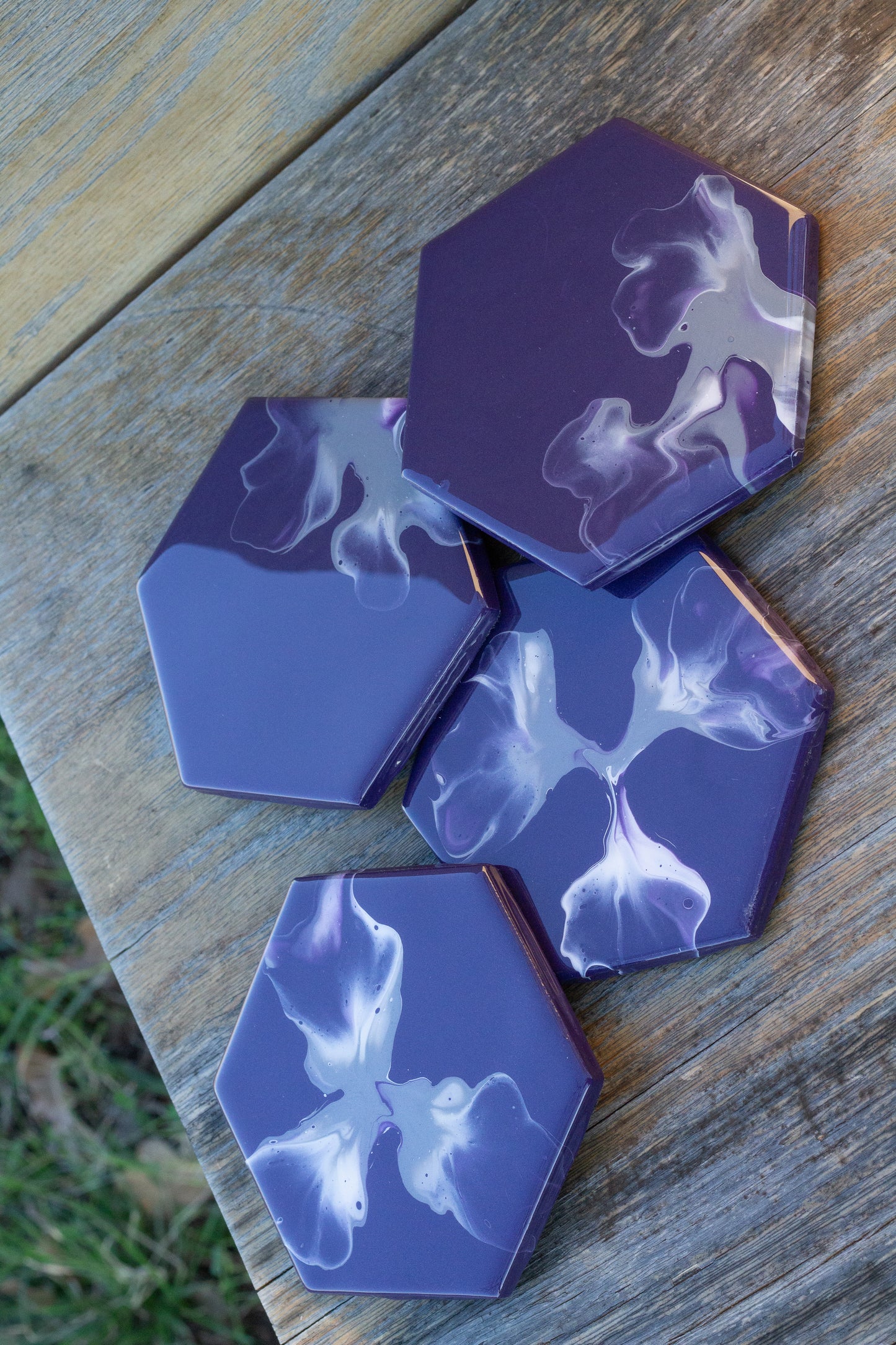 Incandescent Royalty Coasters