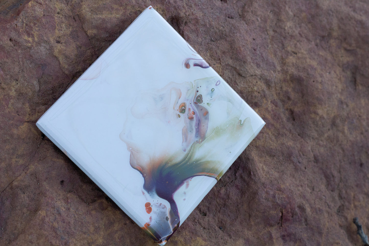 White Autumn Coasters