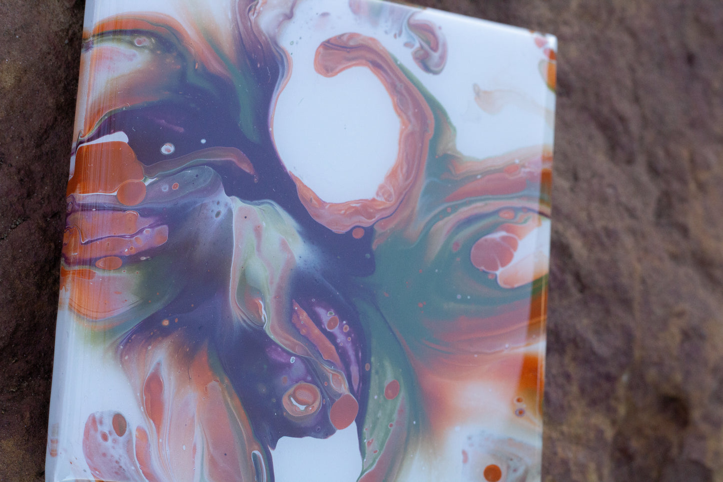 White Autumn Coasters