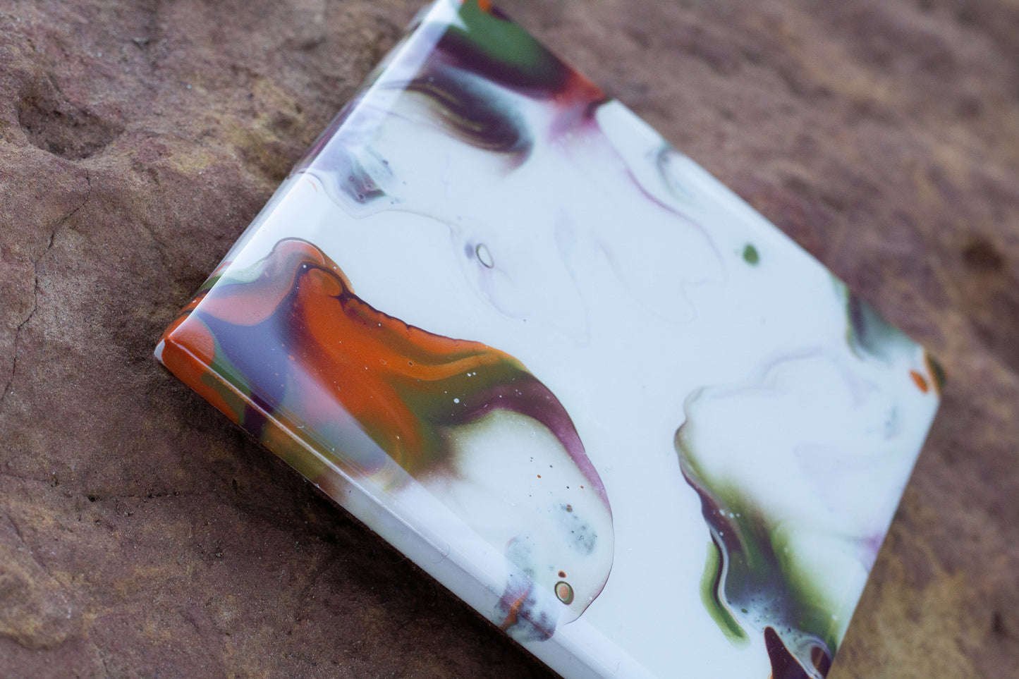 White Autumn Coasters