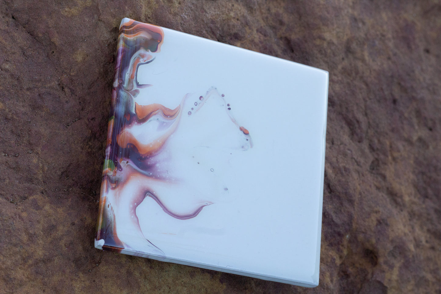 White Autumn Coasters