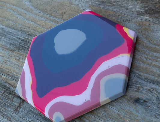 Dancing Calico Coasters