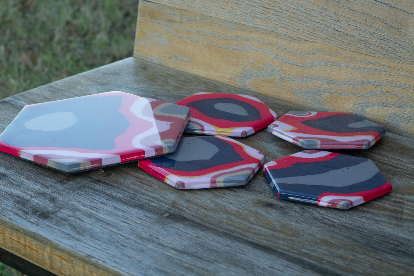 Dancing Calico Coasters